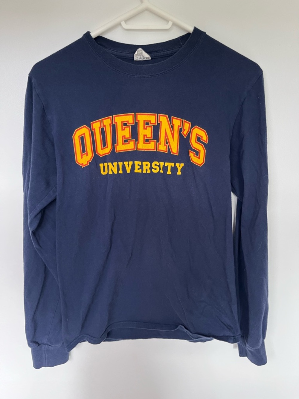Queen's University Navy Long Sleeve Tee